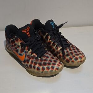 Nike Kobe Polka Dot Sneakers with Orange and Blue Accents